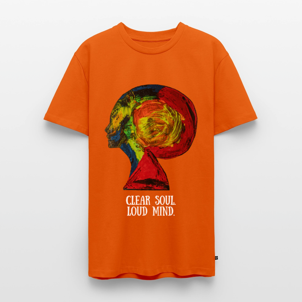 Männer Premium  T-Shirt Gaia - Orange 