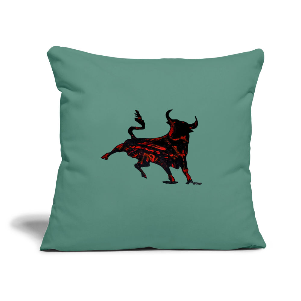 Sofakissenbezug 44 x 44 cm - Tanngrün