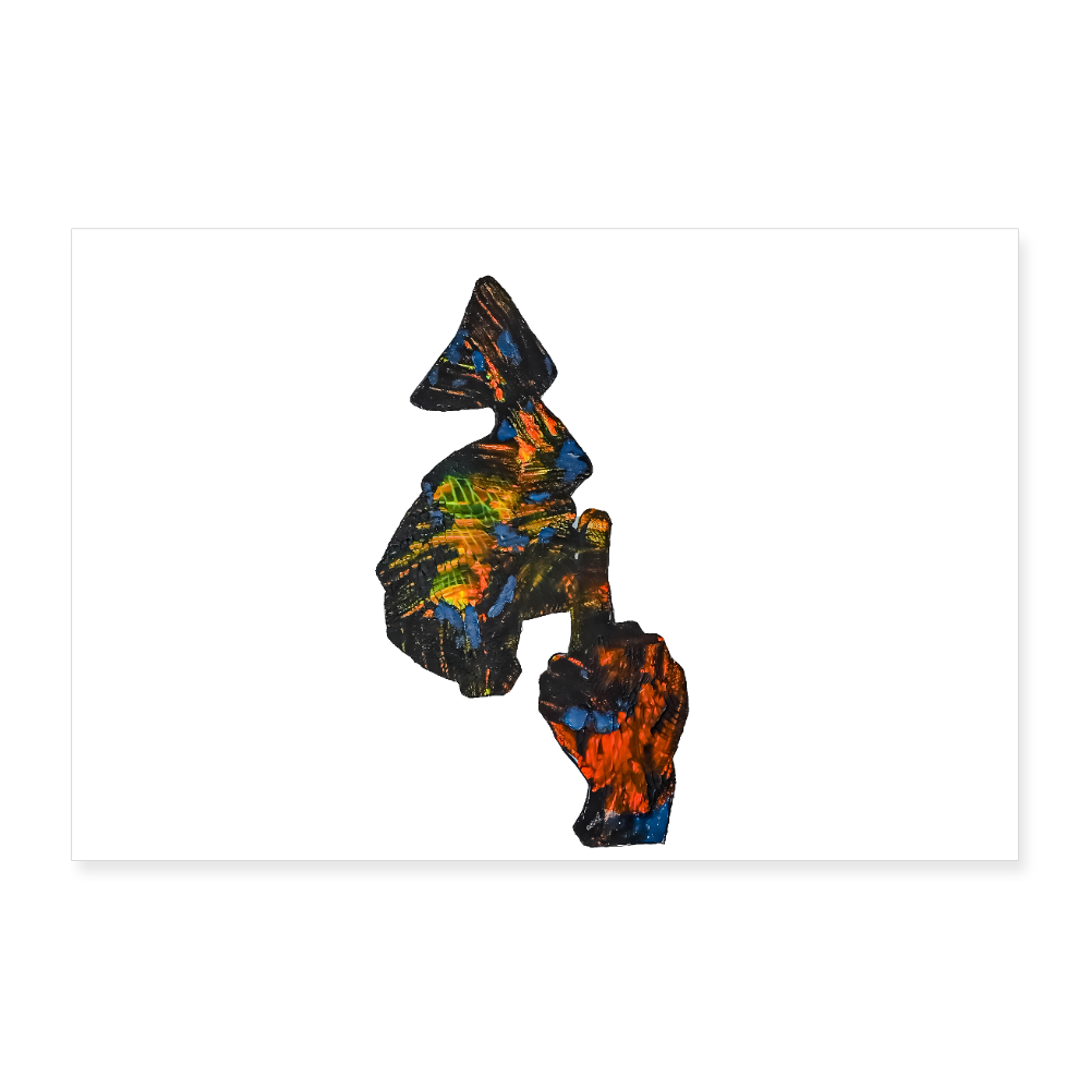 Poster 30x20 cm - Weiß